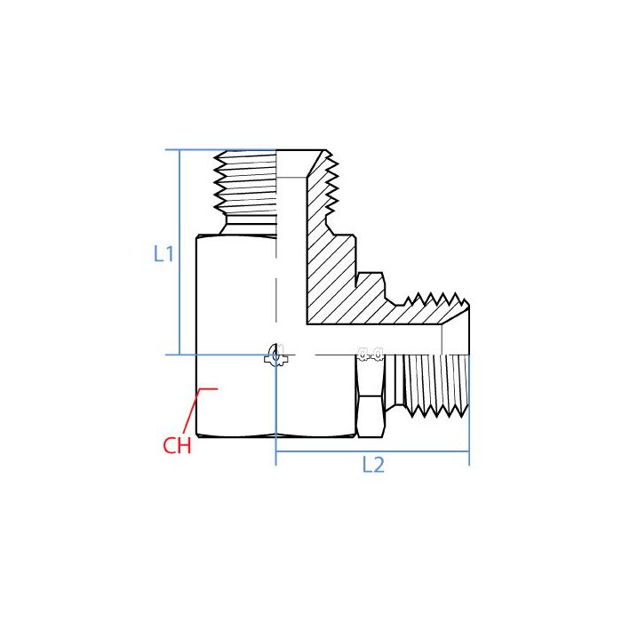 90* Male Bspp Elbow Hydraulic Supply Co.