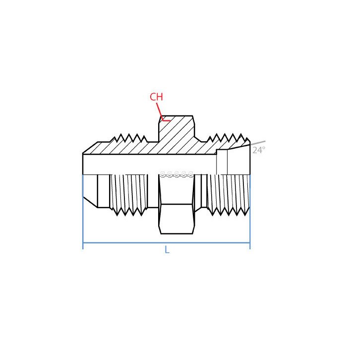 Mjic X Male Metric Tube & Port Hydraulic Supply Co.