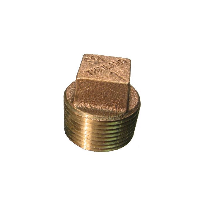 ACR INDUSTRIES Brass Pipe Square Head Plug 44-655 Hydraulic Supply Co.