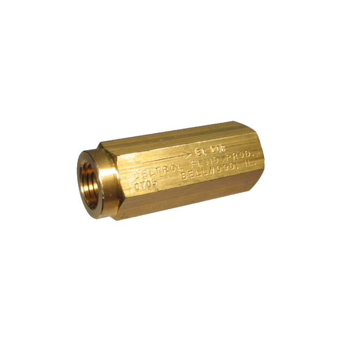 DELTROL FLUID PRODUCTS Hydraulic/Pneumatic Check Valve EDC30S Hydraulic