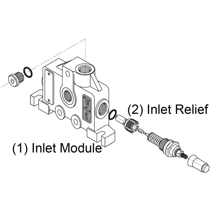 SALAMI S.p.A VD6A Series Inlet Module R20270463 Hydraulic Supply Co.