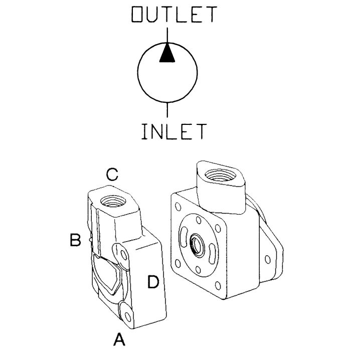 DANFOSS (POWER SOLUTIONS II LLC)b V10 Series Vane Pump 382075-3