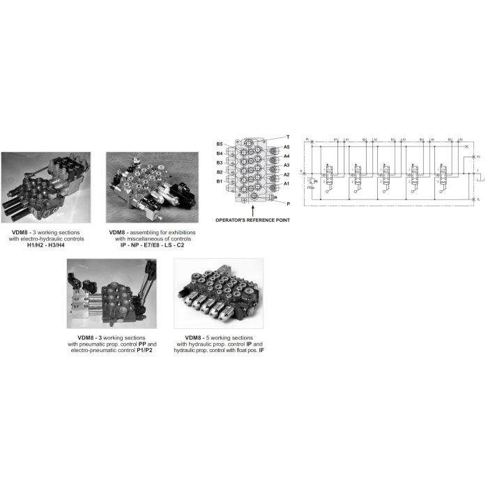Salami S.P.A VDM8 Series Monoblock Valve 623200130