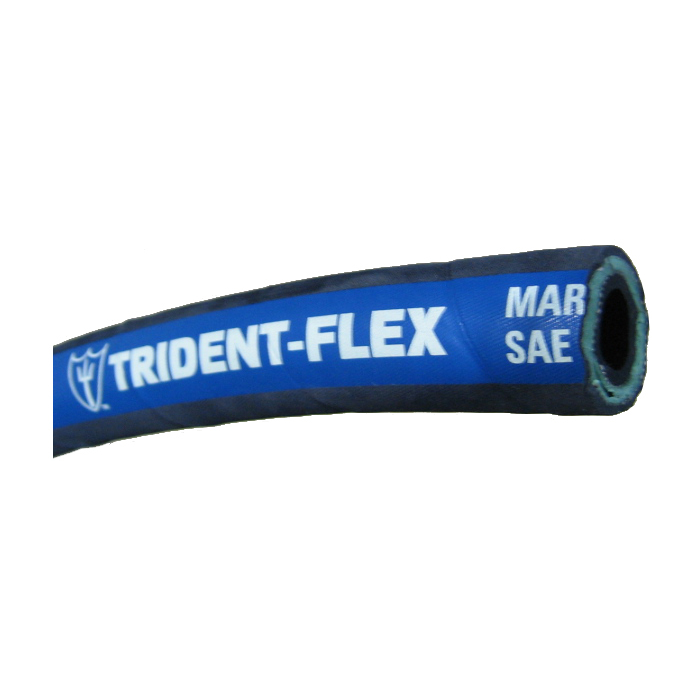 TRIDENT RUBBER INC EPDM Hardwall Wet Exhaust Hose 2502124 Hydraulic