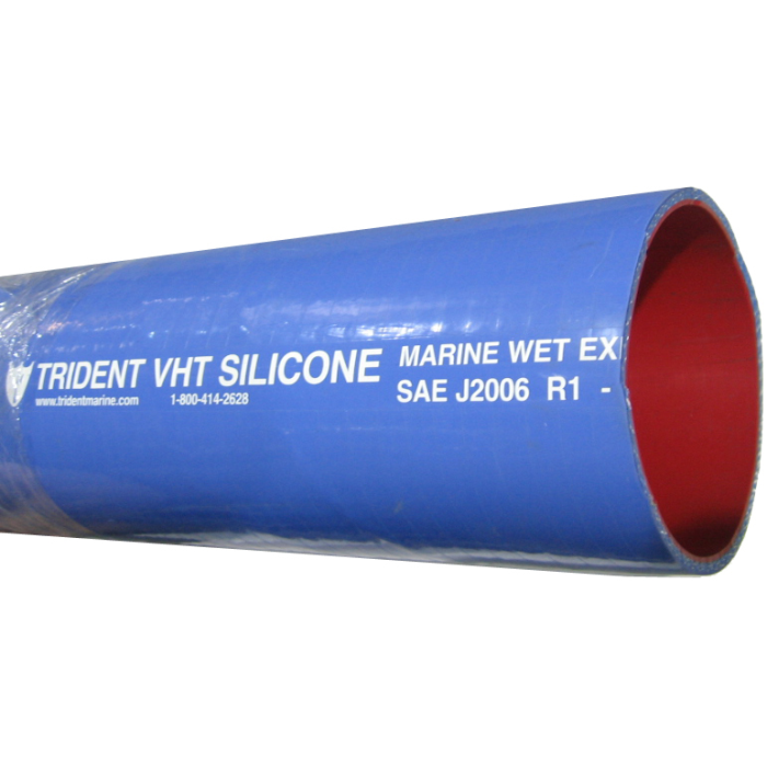 TRIDENT RUBBER INC VHT Silicone Wet Exhaust Hose 202V400036 Hydraulic