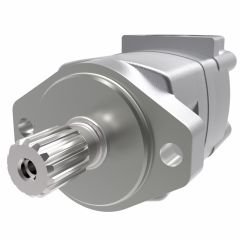2000 Series Geroler Motor, 4.90 cu in/rev, 2 Bolt SAE A Mounting Flange, SAE C Splined 14T Shaft, 7/8-14 St.Thd. O-Ring Ports, 