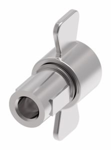 5100 Series Low Spill Connect Under Pressure Quick Disconnect, Female Half, -16 Coupling, 1-11-1/2 Female Pipe