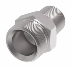 Steel Reusable Air Brake Adapter, 3/8-18 Male NPT To 3/4-20 USF Male USF Swivel, Straight
