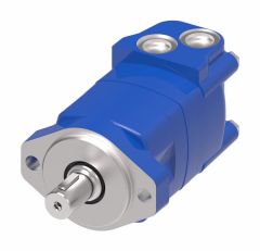 2000 Series Geroler Motor, 4.90 cu in/rev, 2 Bolt SAE A Mounting Flange, 1 in. Straight Keyed Shaft, 7/8-14 St.Thd. O-Ring Ports, 