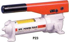 P Series Single-Speed Single-Acting Hand Pumps, Up To 55 cu in Reservoir
