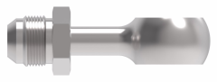 Steel Brake System Adapter, -04 Male JIC 37 deg Flare To 10mm Metric Banjo, Straight
