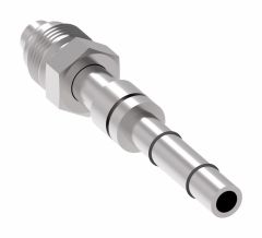 E-Z Clip Series Fitting, 7/8-18 Male O-Ring (Short Pilot), -12 Hose, Straight