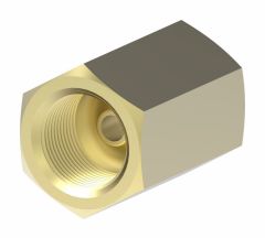 Brass Adapter, 0.38 Inch Female 42 deg Inverted Flare Union