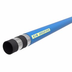 AQP Hi-Impulse Double Wire Braid Blue SAE 100R2AT Hose, 0.63 Inch ID, Up To 3250.00 PSI