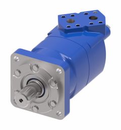 6000 Series Geroler Motor, 30.00 cu in/rev, 4 Bolt SAE C Mounting Flange, 1-1/2 in. Straight Keyed Shaft, 1-5/16-12 St.Thd. O-Ring Ports, 
