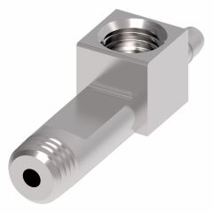 Steel Adapter, 7/8-14 Female JIC 37 deg Flare Swivel Branch To 7/8-14 Male JIC 37 deg Flare Run, Tee
