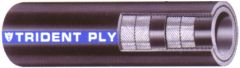 Black Hi Temperature EPDM Rubber Softwall Wet Exhaust Hose