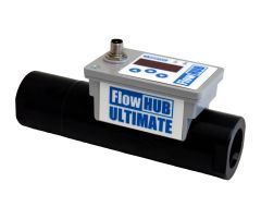 FlowHUB Series Flow & temperature: Measure, display, switch, transmit HF030-ULTMA-6-B075V | FT10182-05