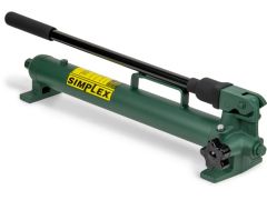 Simplex | Single Speed, Compact Steel Hydraulic Hand Pump, 0.20 in3 (3,2 cm3) Oil Flow per Stroke at 10,000 psi (700 bar), 40 in3 (650 cm3) Usable Oil | P41