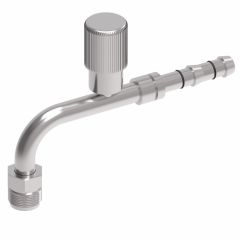 Aeroquip EZ CLIP 90Deg Male ORing-HIGH SIDE CHG PT