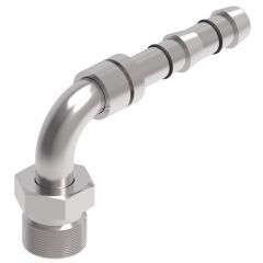 Aeroquip EZ CLIP 90Deg Male ORing Metric