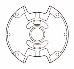 Vickers Inlet SUPPort Plate