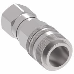 FD90 Series Fuel Check Coupling, Danfoss / Eaton Hansen and Gromelle FD90 Series Quick Disconnect Couplings Socket, 1/4-18