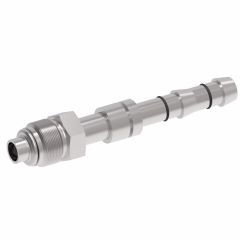 Danfoss / Eaton Danfoss / Eaton EZ Clip FJ3052-1016S Straight Male O-Ring Short Pilot Carbon Steel 0.88 IN Compatible Hose ID 7/8 - 18 IN Male