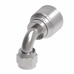 Hose End Perm SAE 37 90 Deg FEM Swivel