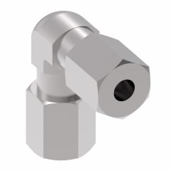 Steel Metric Flareless Fitting, 16.00 mm S Series Union Elbow
