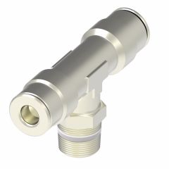 Male Branch Tee Swivel Universal