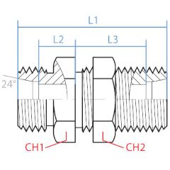 Din Bulkhead Union
