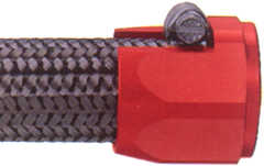 Pro Clamp Aluminum Hose Connector, -08 Hose
