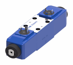 DG4V-3(S) Series Subplate/Manifold Mount NFPA Size D03 Solenoid Valve, 4-Way, 3-Position, Spring Centered, Tandem Center, STD Performance, 12VDC DIN 43650 Coil. 