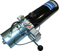 GC8000 Series Manual Control DC Power Unit, 12VDC Single Terminal Std Duty Motor, .250