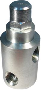 3-Port Direct-Acting Relief Valve, Pressure: 3/4 NPT, Tank: 1/2 NPT, 150-3000 PSI Range