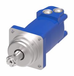 2000 Series Geroler Motor, 24.00 cu in/rev, Wheel Motor Mounting Flange, 1-1/4 in. Tapered Shaft, 7/8-14 St.Thd. O-Ring Ports, 
