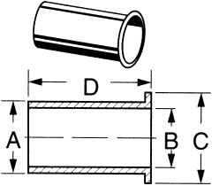 Tube Supports for Plastic Tubing With Brass Compression Tube Fittings