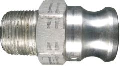 Aluminum Cam & Groove Adapter, Male Half, 1-1/2 Inch Male NPT