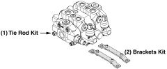 SDS150 Series Walvoil SDS150/3 Tie Rod Kit