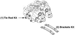 SD16 Series Walvoil SD16/4 Tie Rod Kit