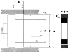 Style 1800 Glass-Filled PTFE Piston Seal, 4.25 Inch Bore Diameter, 3.69 Inch Groove Diameter,  Inch Groove Width
