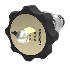 FDC1-10 Series Proportional Flow Divider/Combiner Cartridge Valve, 0.74 - 2.9 GPM Inlet Flow Range, 50:50 Outlet Ratio