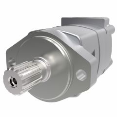 2000 Series Geroler Motor, 8.00 cu in/rev, 2 Bolt SAE A Mounting Flange, SAE C Splined 14T Shaft, 7/8-14 St.Thd. O-Ring Ports, 