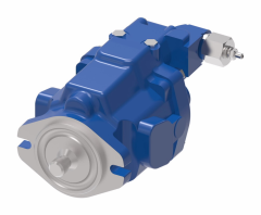 Medium Duty Mobile Piston Pump, 4.21 cu in/rev, 2-4-Bolt SAE C Mounting Flange, 14T SAE C Splined Shaft, Pressure Compensated Load Sense Control, Compact|Lighweight, durable aluminum construction|Numerous shaft options|Tandem capability
