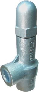 V Series Guided Piston Relief Valve, Cast Iron, 1 NPT Ports,  Spring, Up To 25.00 GPM