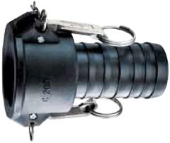 Nylon Cam & Groove Coupler, Female Half, 2 Inch Hose Shank