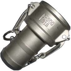 Stainless Steel Cam & Groove Coupler, Female Half, 3 Inch Hose Shank