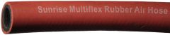 Sunrise Multiflex Rubber Air Hose, Red, 2.60 Inch OD, 2.00 Inch ID, Up To 290.00 PSI