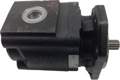 PG331 Series Cast Iron Gear Pump, 1.74 cu in/rev, 2/4-Bolt SAE B Mounting Flange, 13T Splined x 1.61 long SAE B Shaft, SAE -16 Side Inlet SAE -12 Side Outlet, CW Rotation